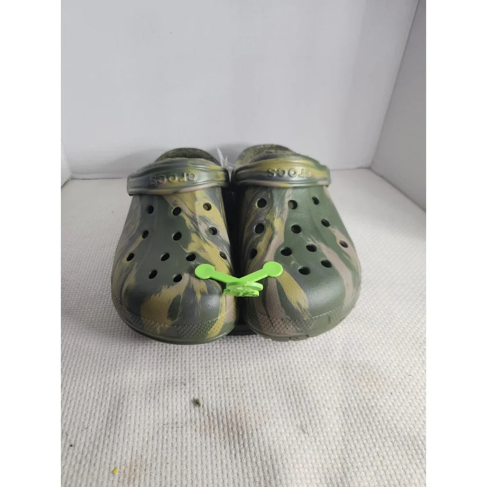 NWT Ralen Sherpa Lined Crocs Clog‎ Relaxed Fit Camo Men's 7 Womens 9 Authentic
